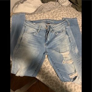 American Eagle Size 6 super stretch jeans